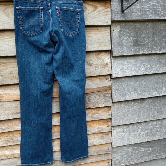 Levi's 512 Perfectly Slimming Mid Rise Bootcut Size 6 Long - Picture 10 of 11